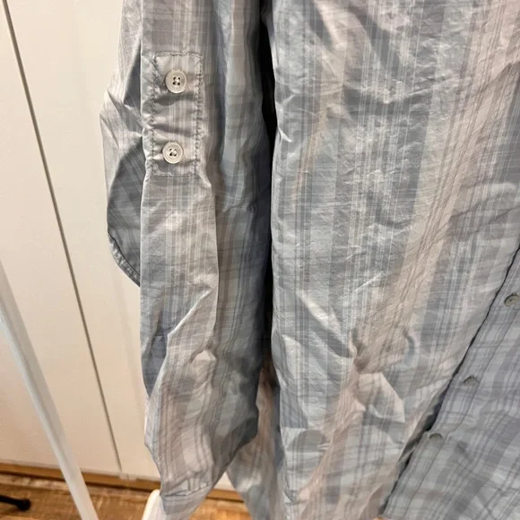 Calvin Klein Men's Plaid Button-Down Shirt - Picture 5 of 5